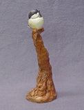 Handmade Ceramic Bird on a Tree - Bird Sculpture, Bird Figurine, Ceramic Art