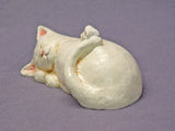 Handmade Ceramic Cat and  Mouse, Cat Figurine, Cat Sculpture, Mouse Figurine, Mouse Sculpture, Co-Existence.