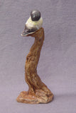 Handmade Ceramic Bird on a Tree - Bird Sculpture, Bird Figurine, Ceramic Art